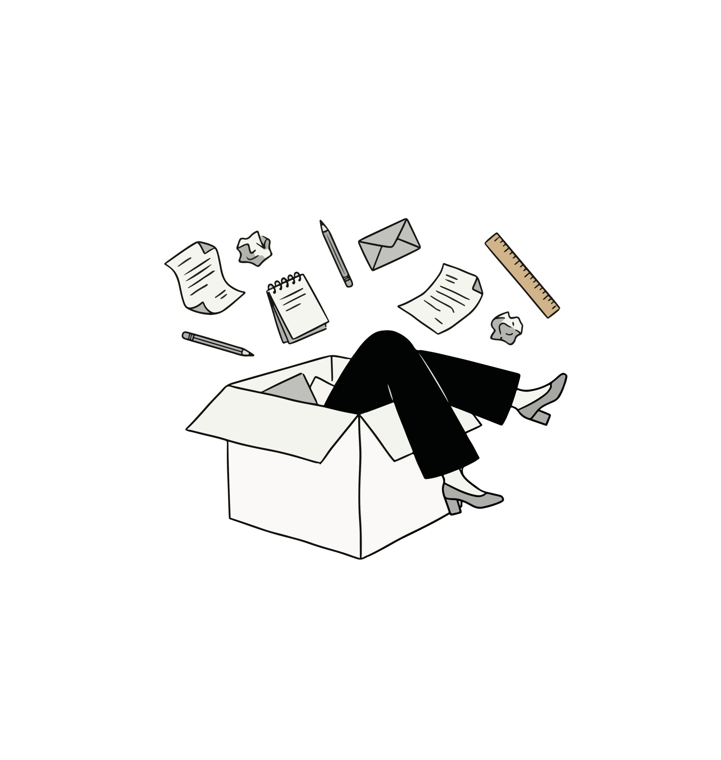 High-achieving professional reflecting on burnout and recovery